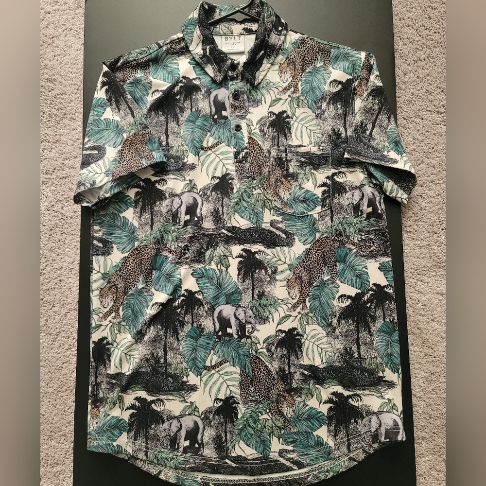 BYLT Executive Printed Polo